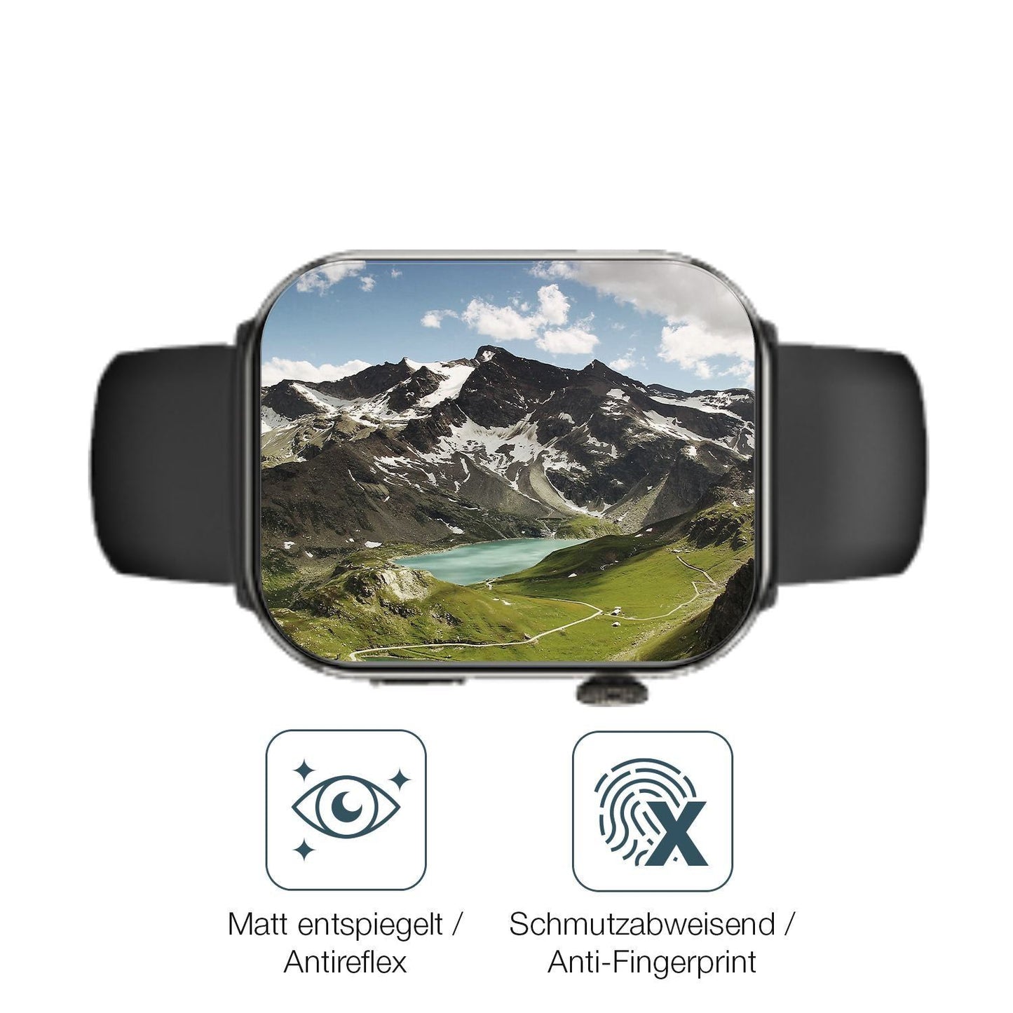 6x Schutzfolie matt für Haulvean G39 1.85 Zoll Dis (4)
