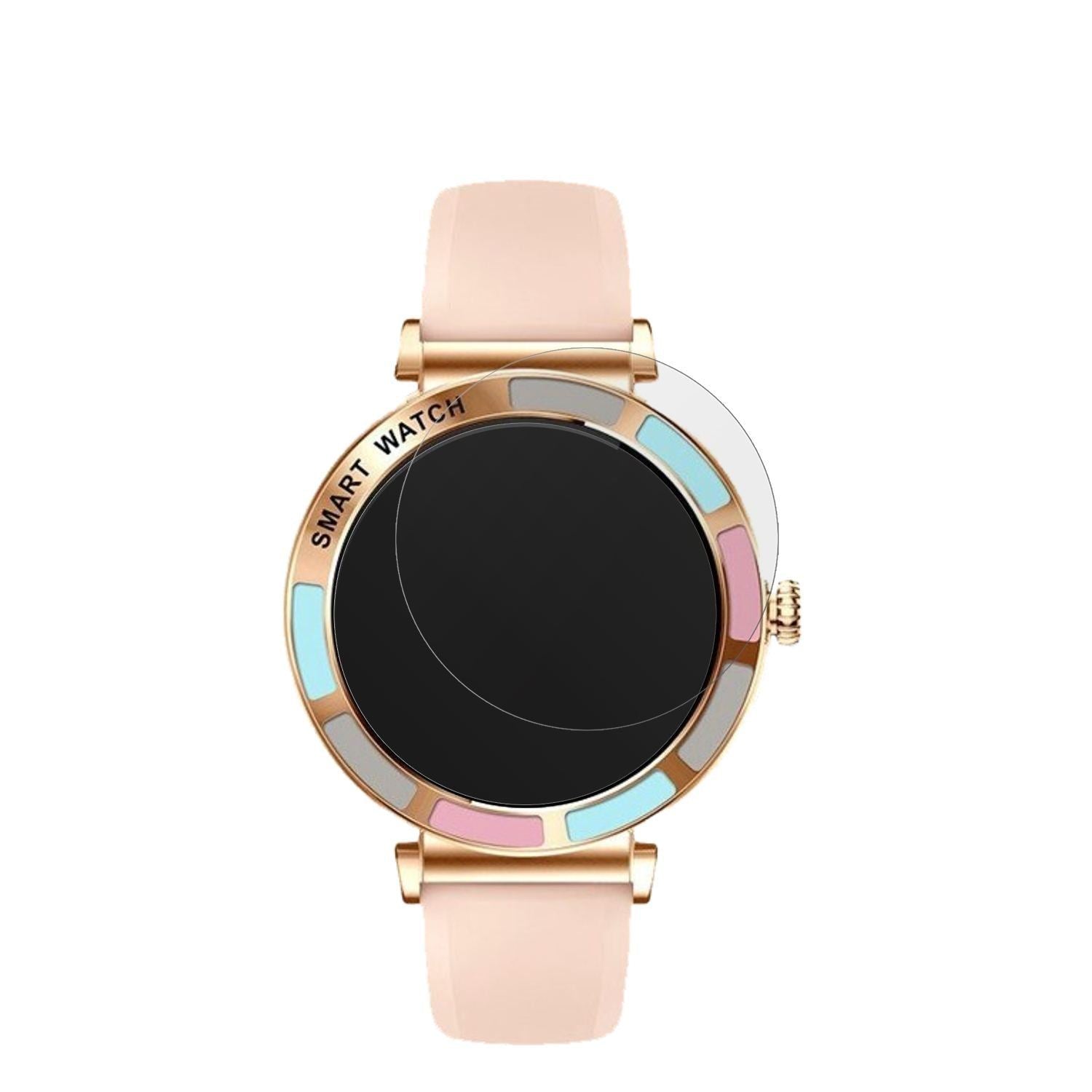 6x Schutzfolie matt für Braidol Smartwatch 1.27 Zo (2)