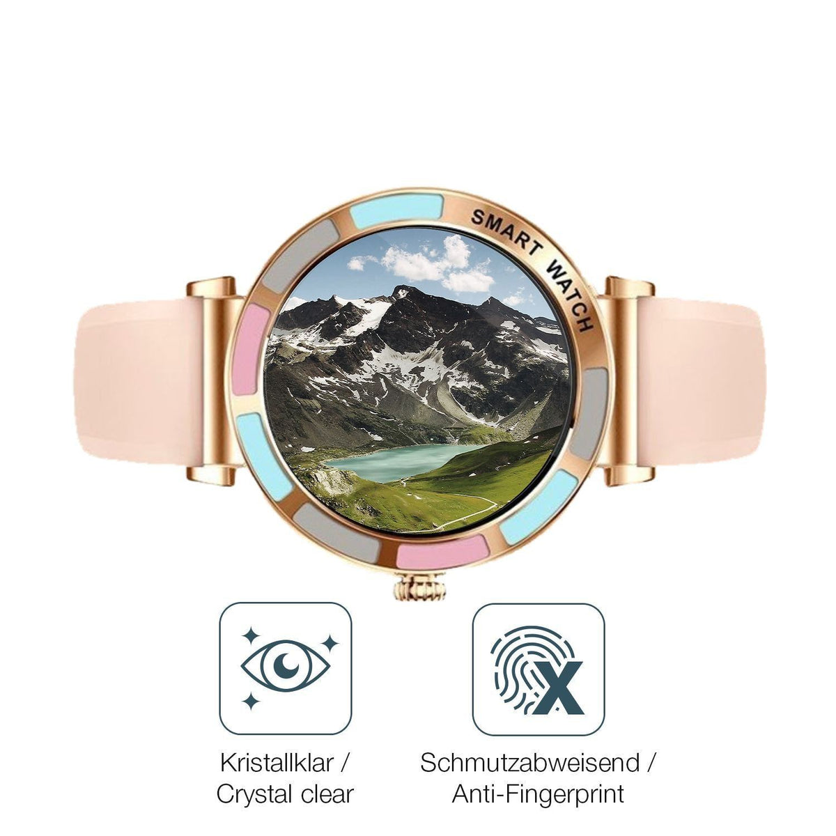 2x 9H Schutzfolie für Braidol Smartwatch 1.27 Zoll (5)