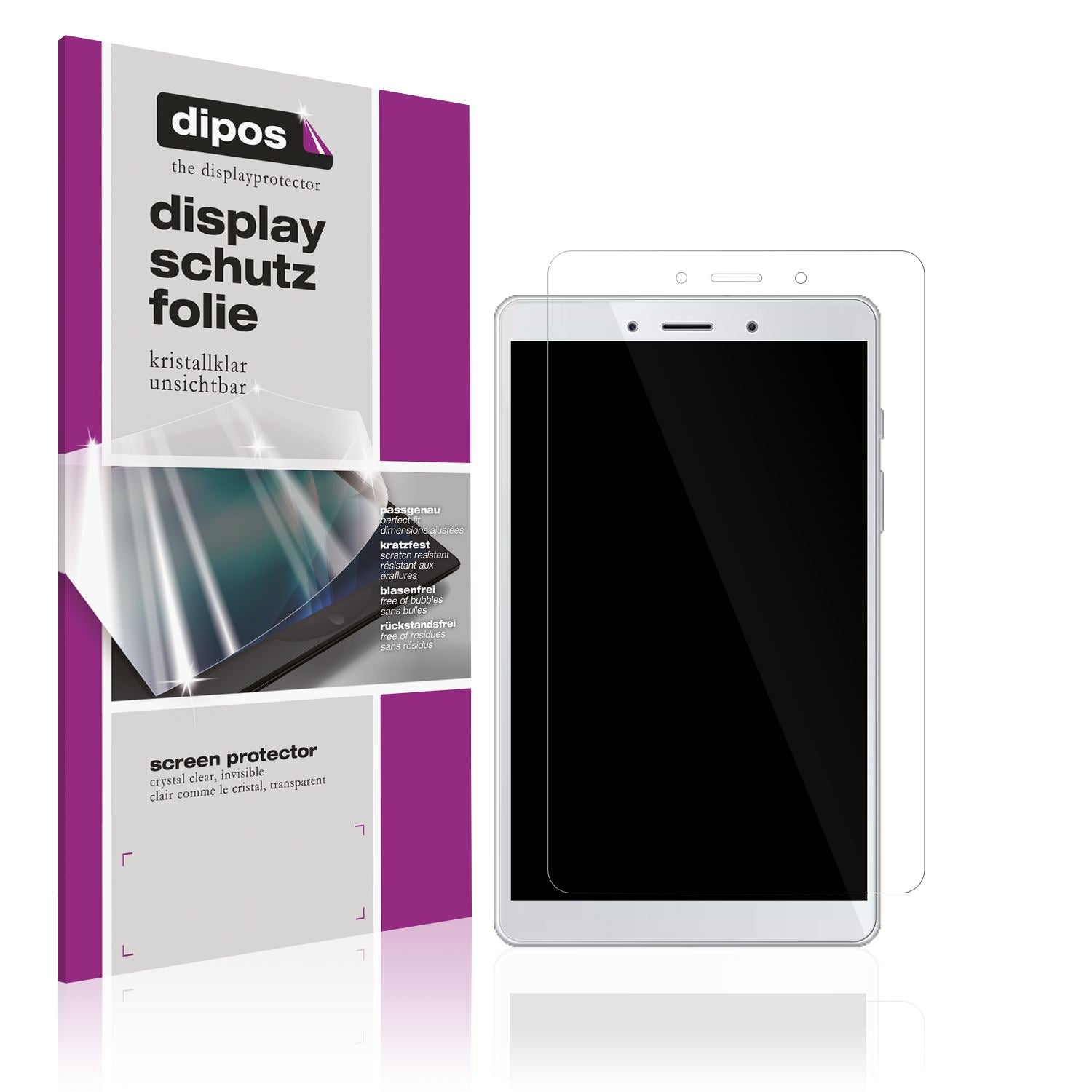2x Schutzfolie klar für Samsung Galaxy Tab A8.0 LT (1)