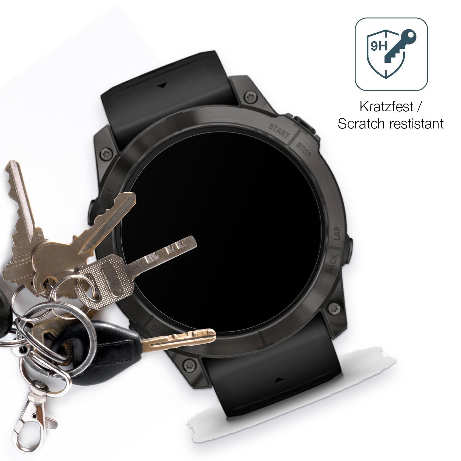 2x 9H Schutzfolie matt für Garmin Epix Pro Gen 2 4 (3)