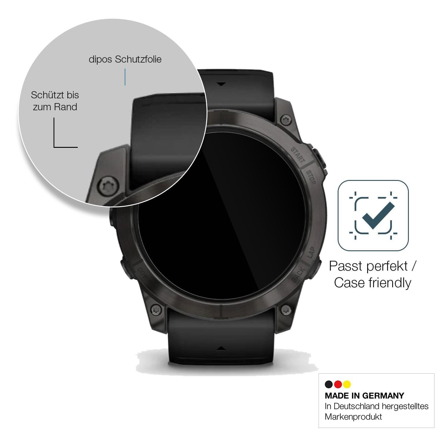2x 9H Schutzfolie für Garmin Epix Pro Gen 2 51mm P (6)