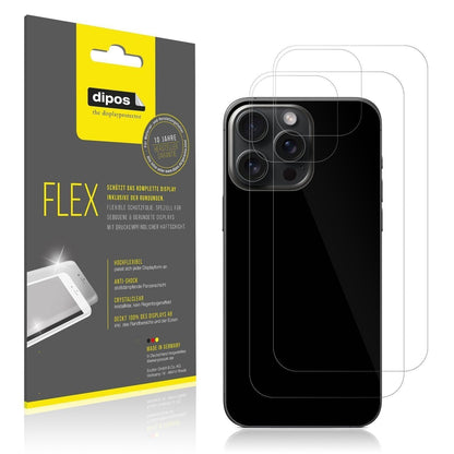 2x 3D Full Cover Schutzfolie für Apple iPhone 16 P (1)