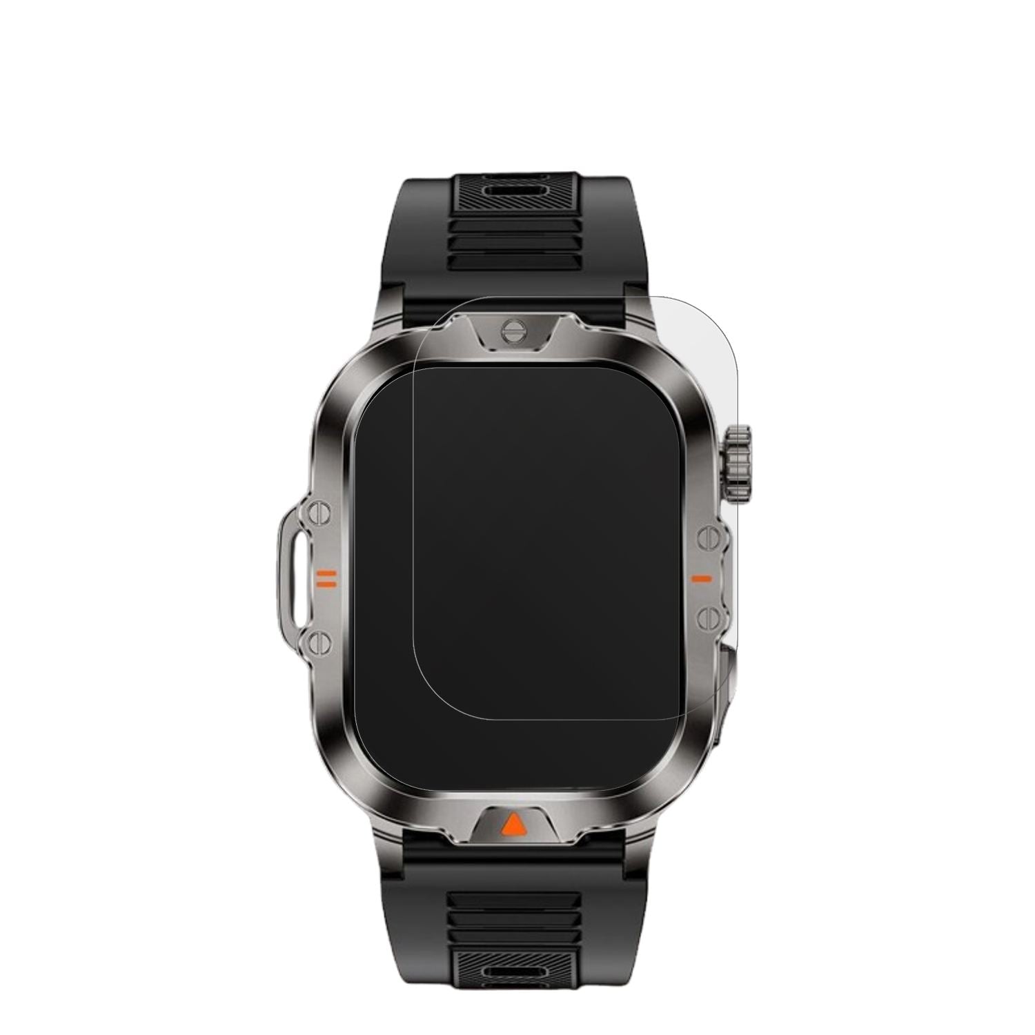 6x Schutzfolie matt für VicBou 2.01 Zoll Smartwatc (2)