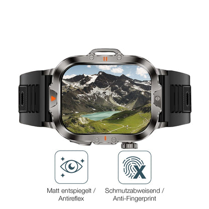 6x Schutzfolie matt für VicBou 2.01 Zoll Smartwatc (4)
