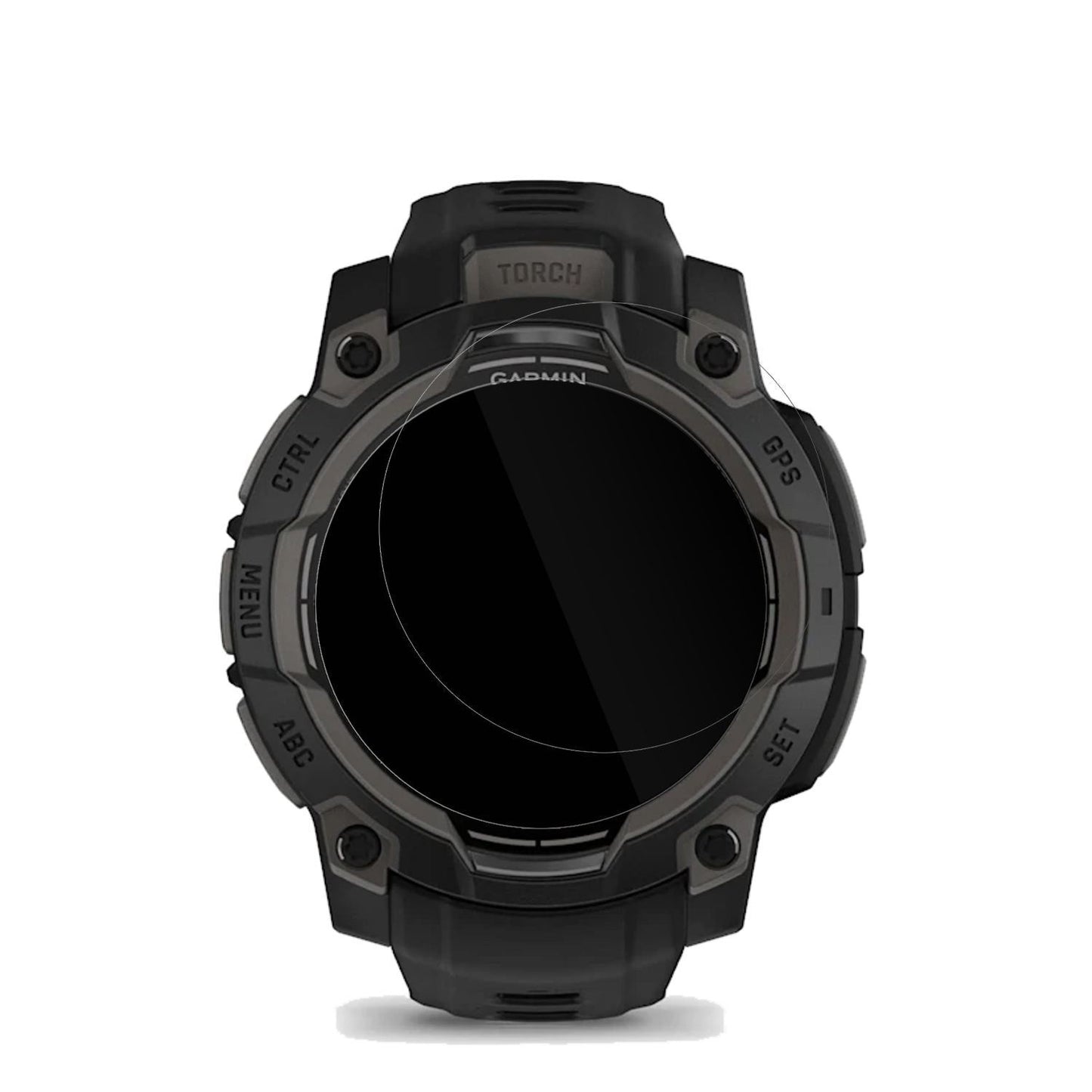 6x Schutzfolie klar für Garmin Instinct 3 45mm Dis (2)