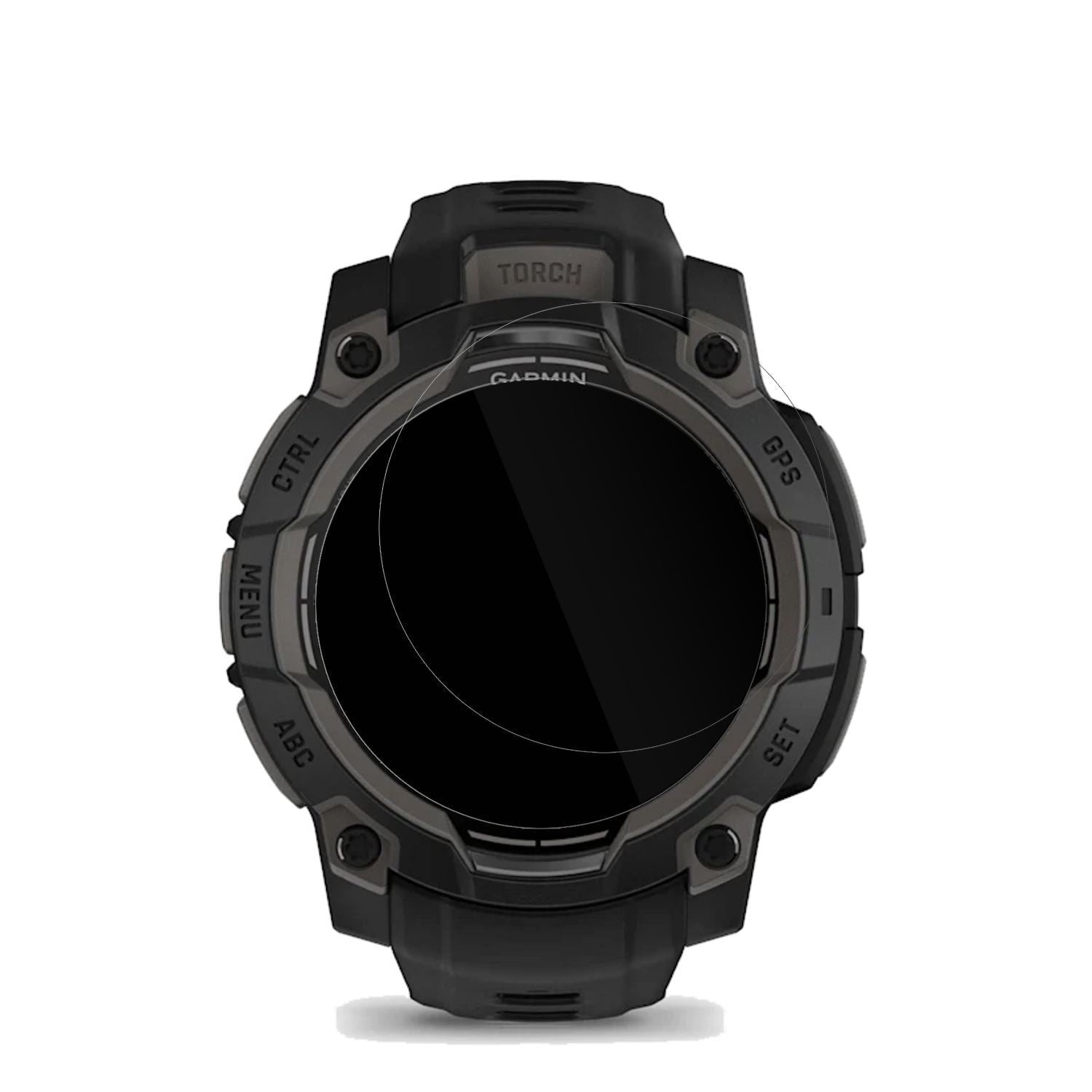 6x Schutzfolie klar für Garmin Instinct 3 45mm Dis (2)