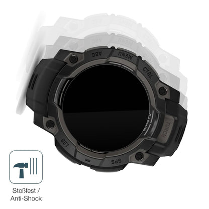 2x 9H Schutzfolie für Garmin Instinct 3 45mm Panze (4)