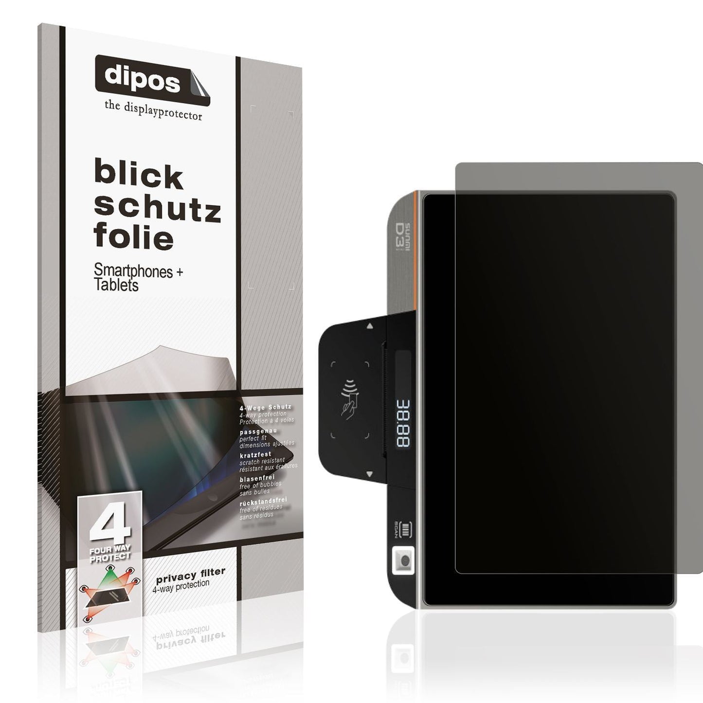 Blickschutzfolie für Sunmi D3 Mini matt Schutzfoli (1)