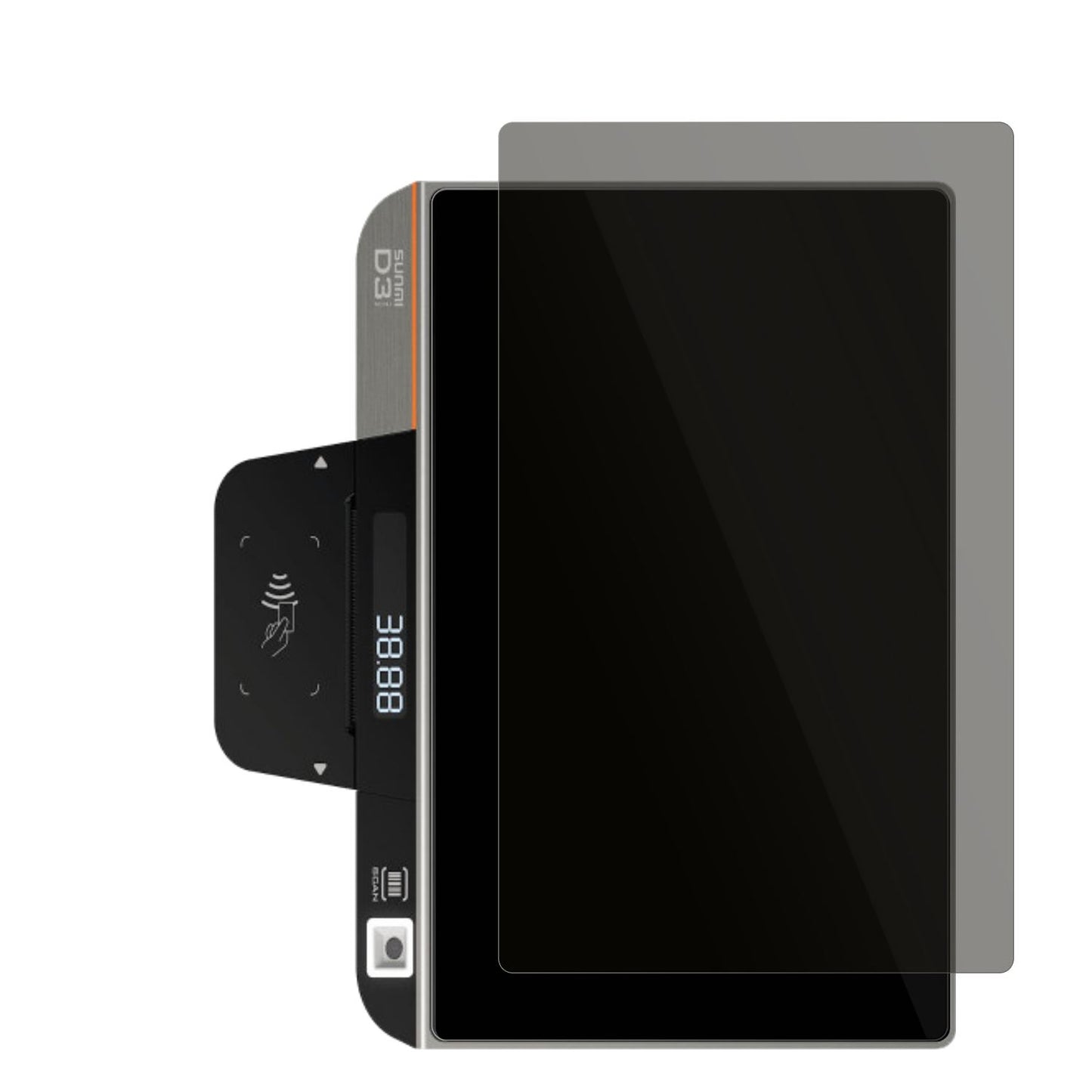 Blickschutzfolie für Sunmi D3 Mini matt Schutzfoli (2)