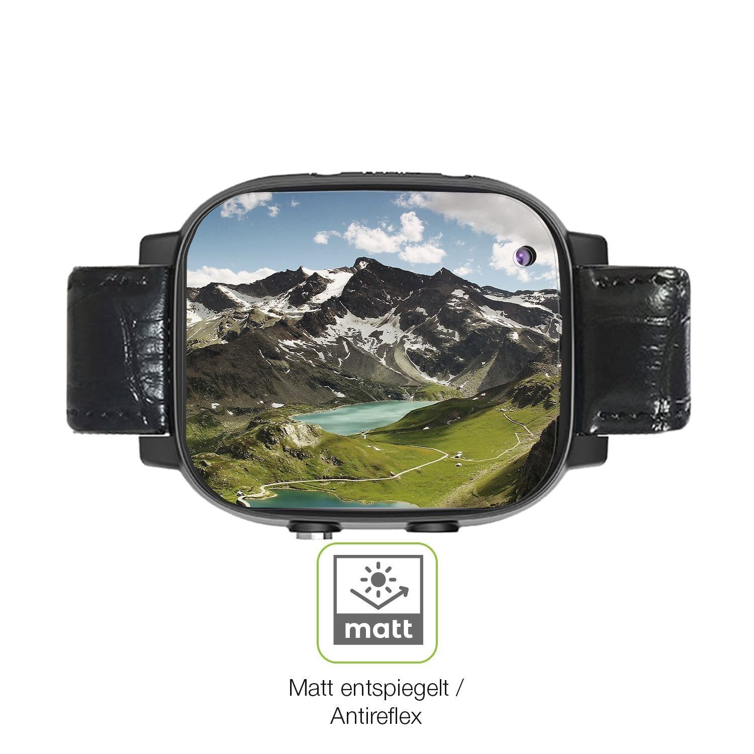 2x Full Cover Schutzfolie matt für Weyot Notruf Sm (5)