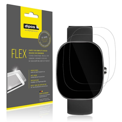 2x 3D Full Cover Schutzfolie für UPDEI S5 Smartwat (1)