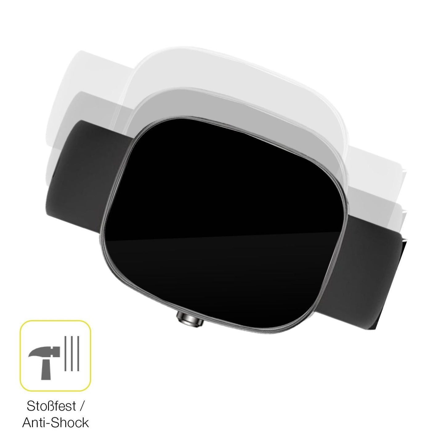 2x 3D Full Cover Schutzfolie für UPDEI S5 Smartwat (4)