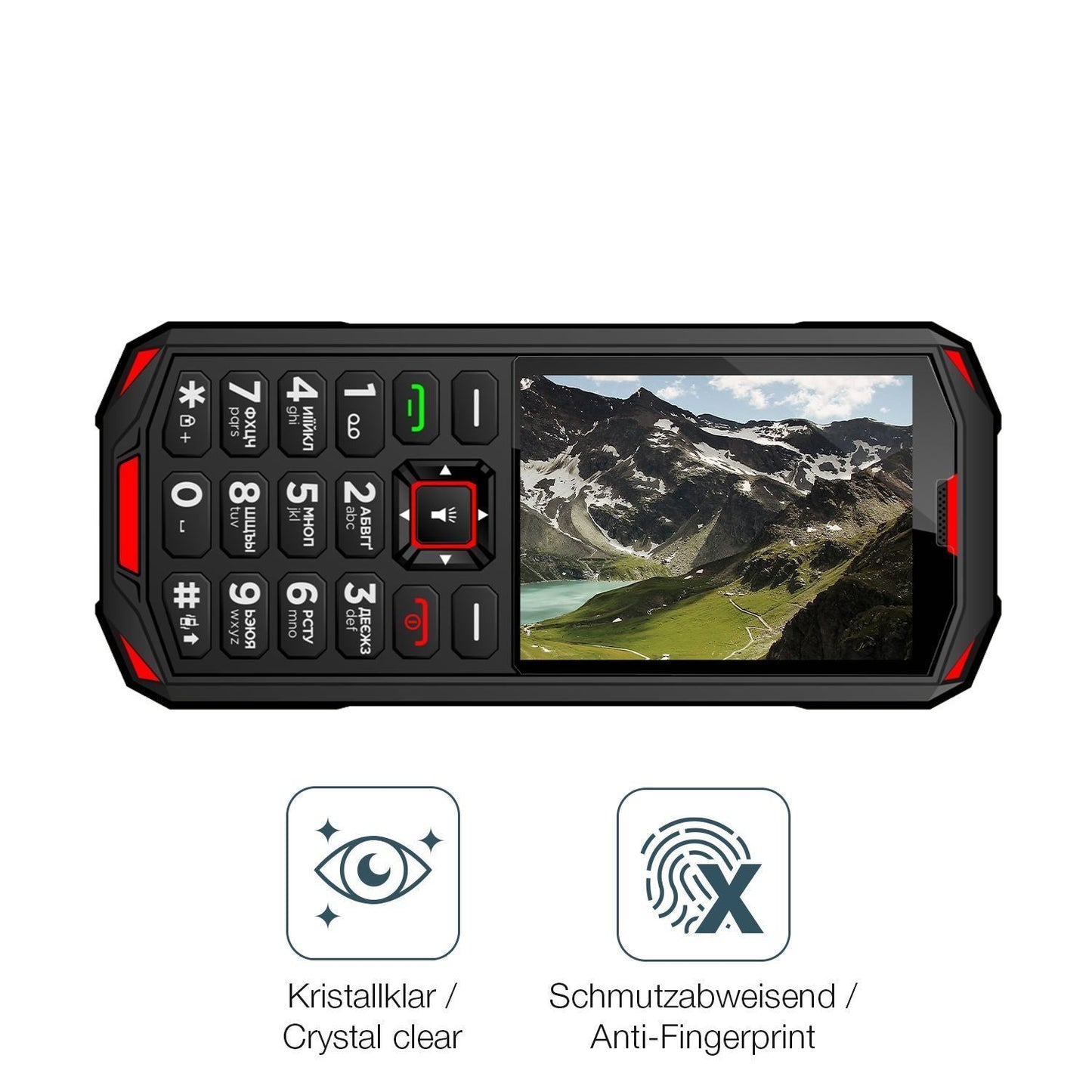 4x Schutzfolie klar für Sigma X-treme PA68 Display (4)
