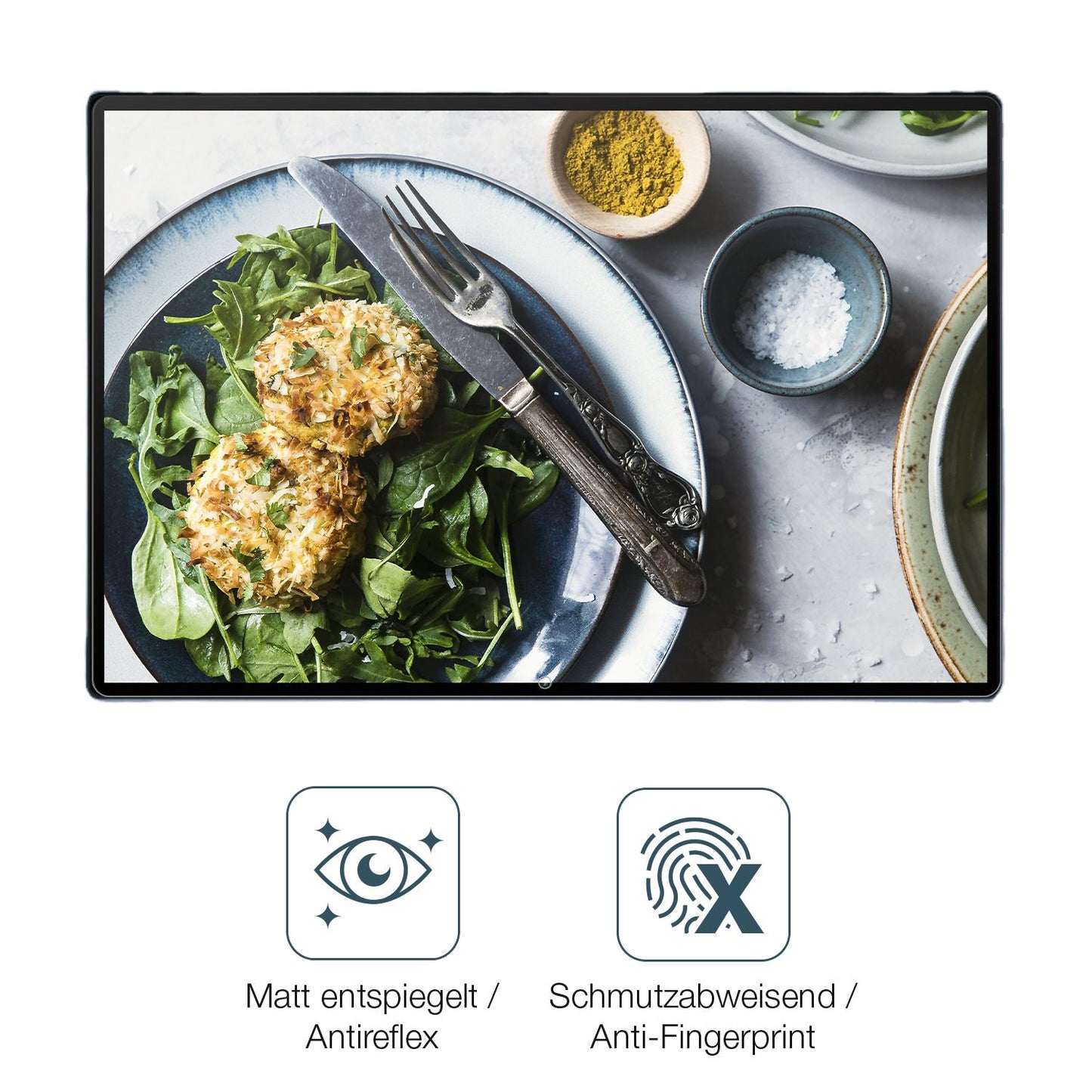 2x Schutzfolie matt für ZIOVO Z168 Display-Schutzf (4)