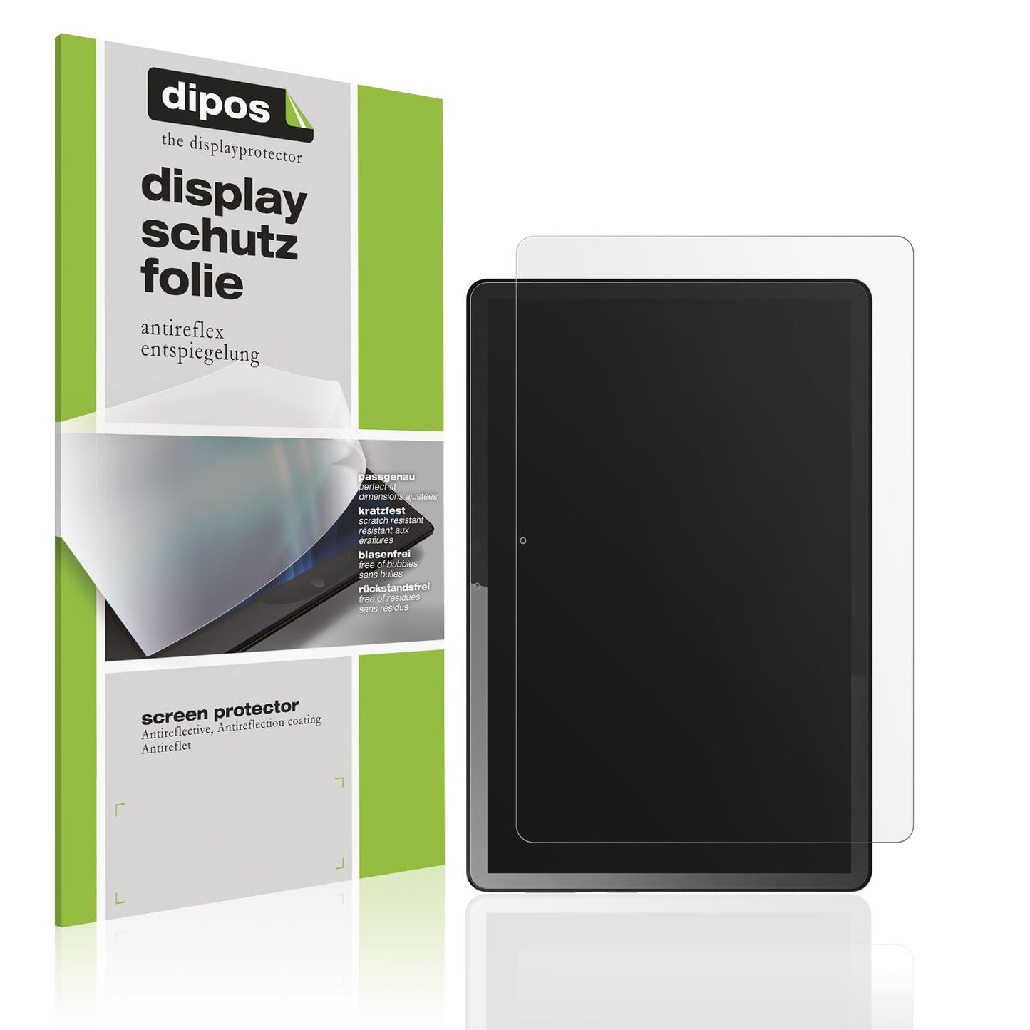 2x Schutzfolie matt für Lenovo Tab 10.1 ZAEH0057DE (1)