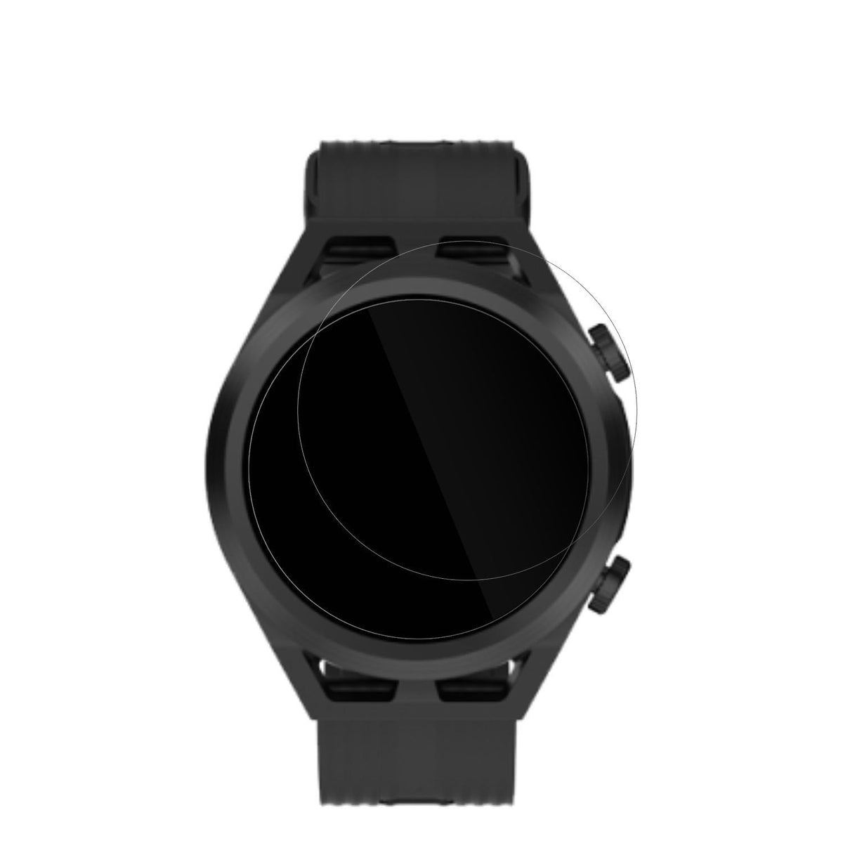 6x Schutzfolie klar für Blackview R8 Pro Smartwatc (2)