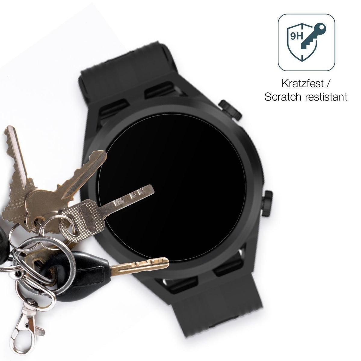 2x 9H Schutzfolie matt für Blackview R8 Pro Smartw (3)