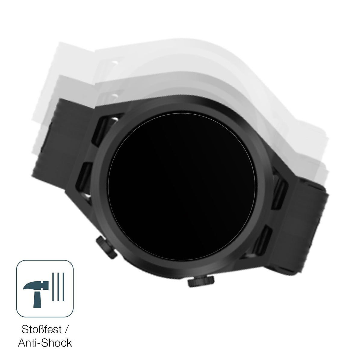 2x 9H Schutzfolie matt für Blackview R8 Pro Smartw (4)