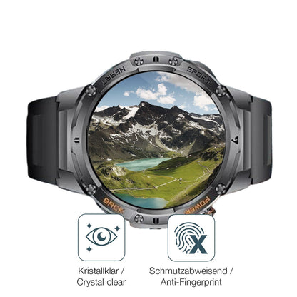 6x Schutzfolie klar für ESFOE DM1-F-ZC Display-Sch (4)