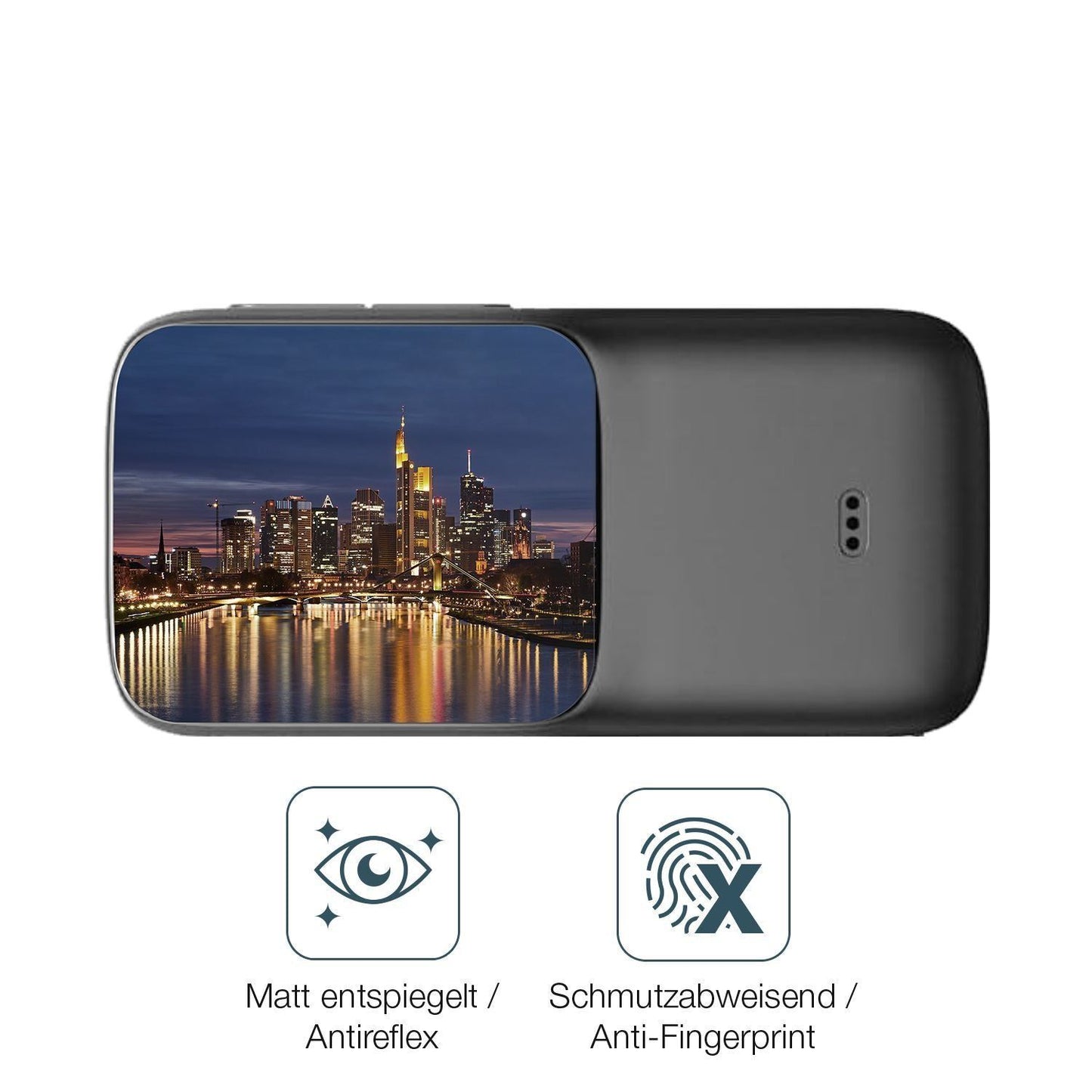 4x Schutzfolie matt für SJCAM C200 Actioncam Displ (4)