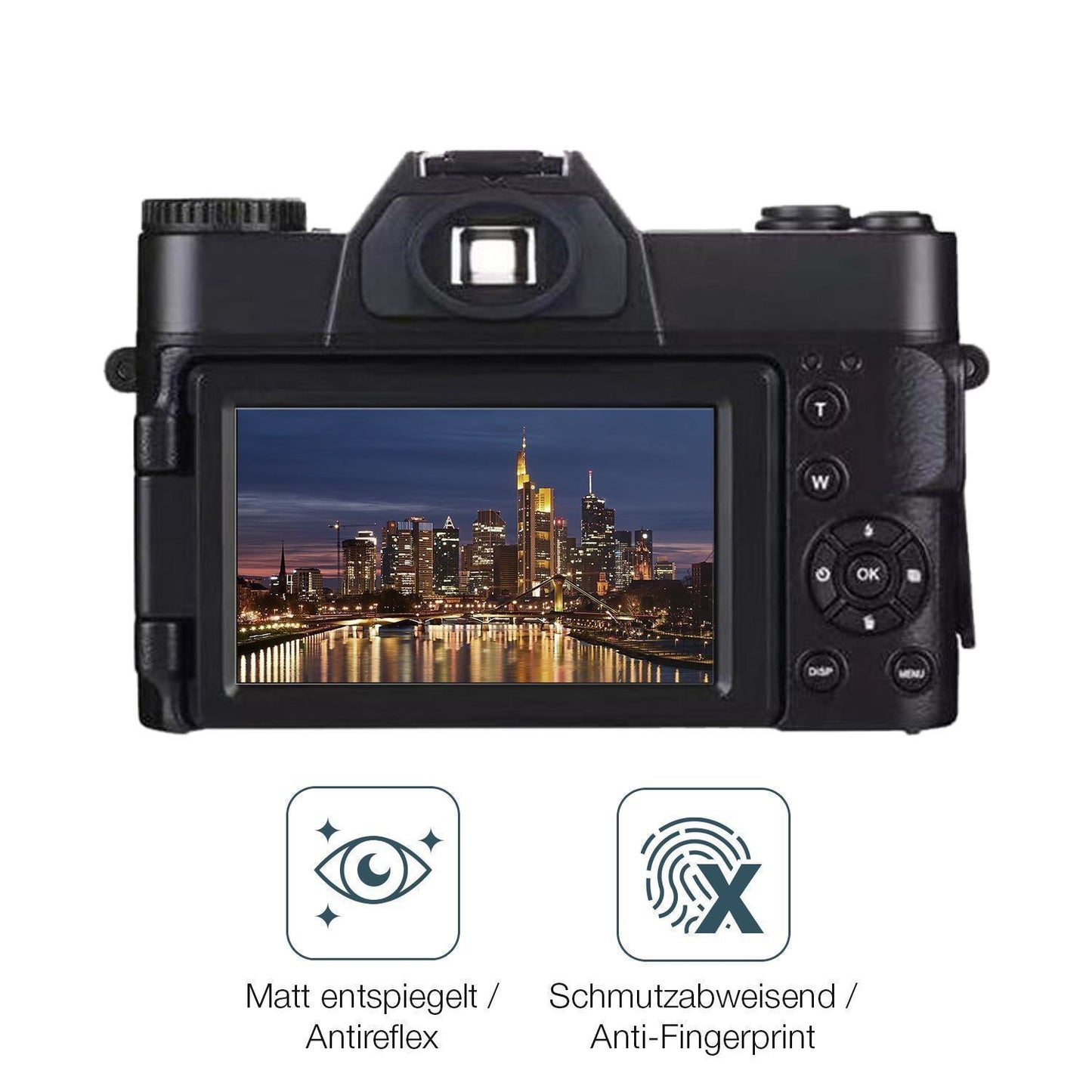 4x Schutzfolie matt für Fine Life Pro R10 Display- (4)