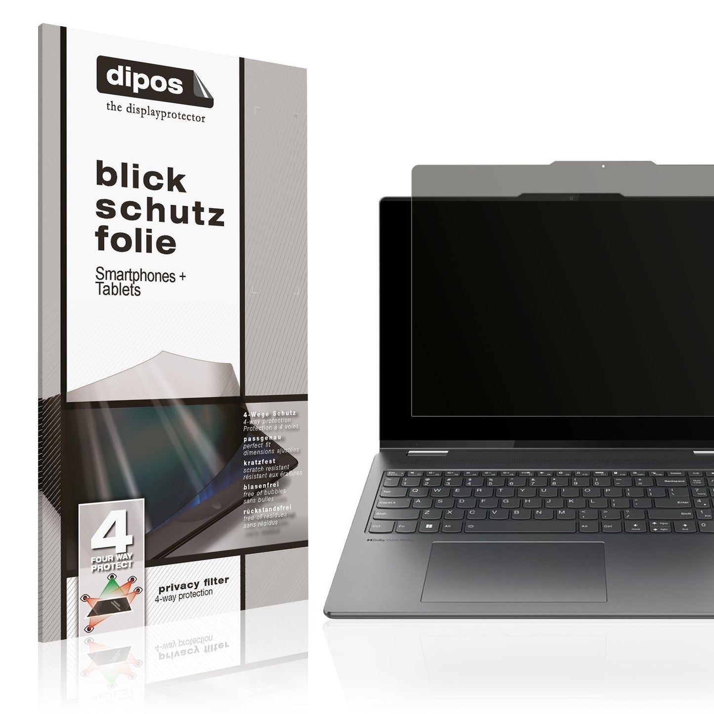 Blickschutzfolie für Lenovo Yoga 7i 10. Gen 16 Zol (1)