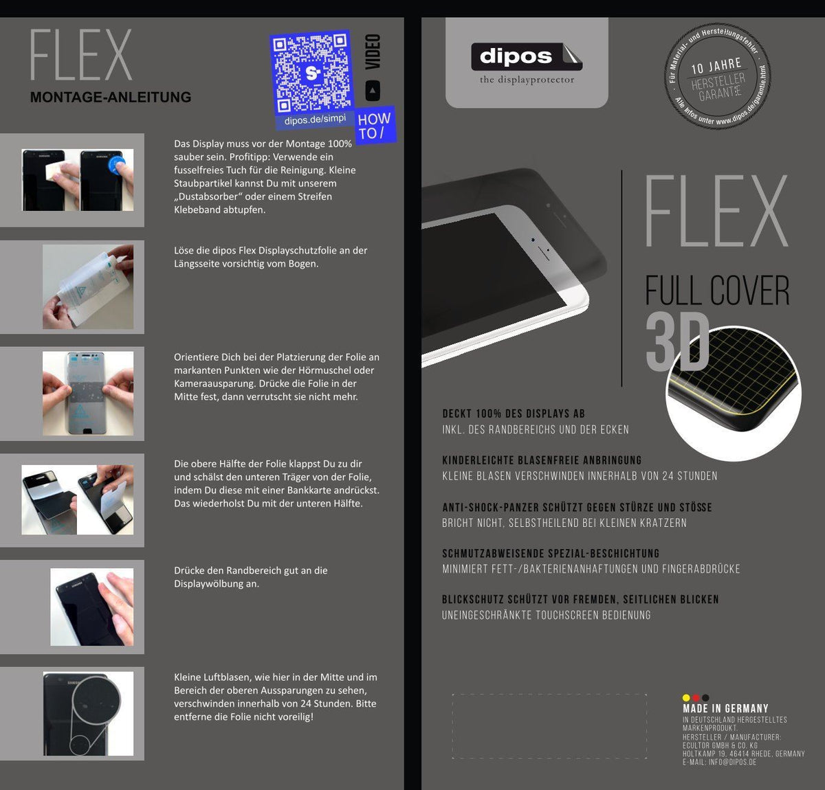 Full Cover Privacy Blickschutzfolie für Samsung Ga (5)