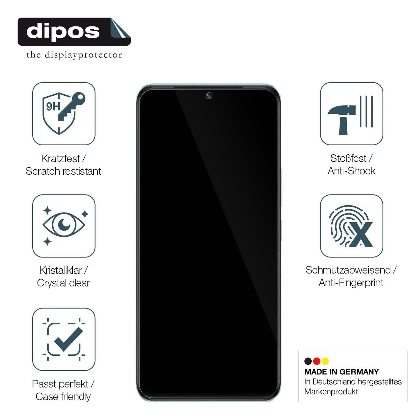 2x 9H Schutzfolie für Vivo T1 Pro 5G Panzerfolie (7)
