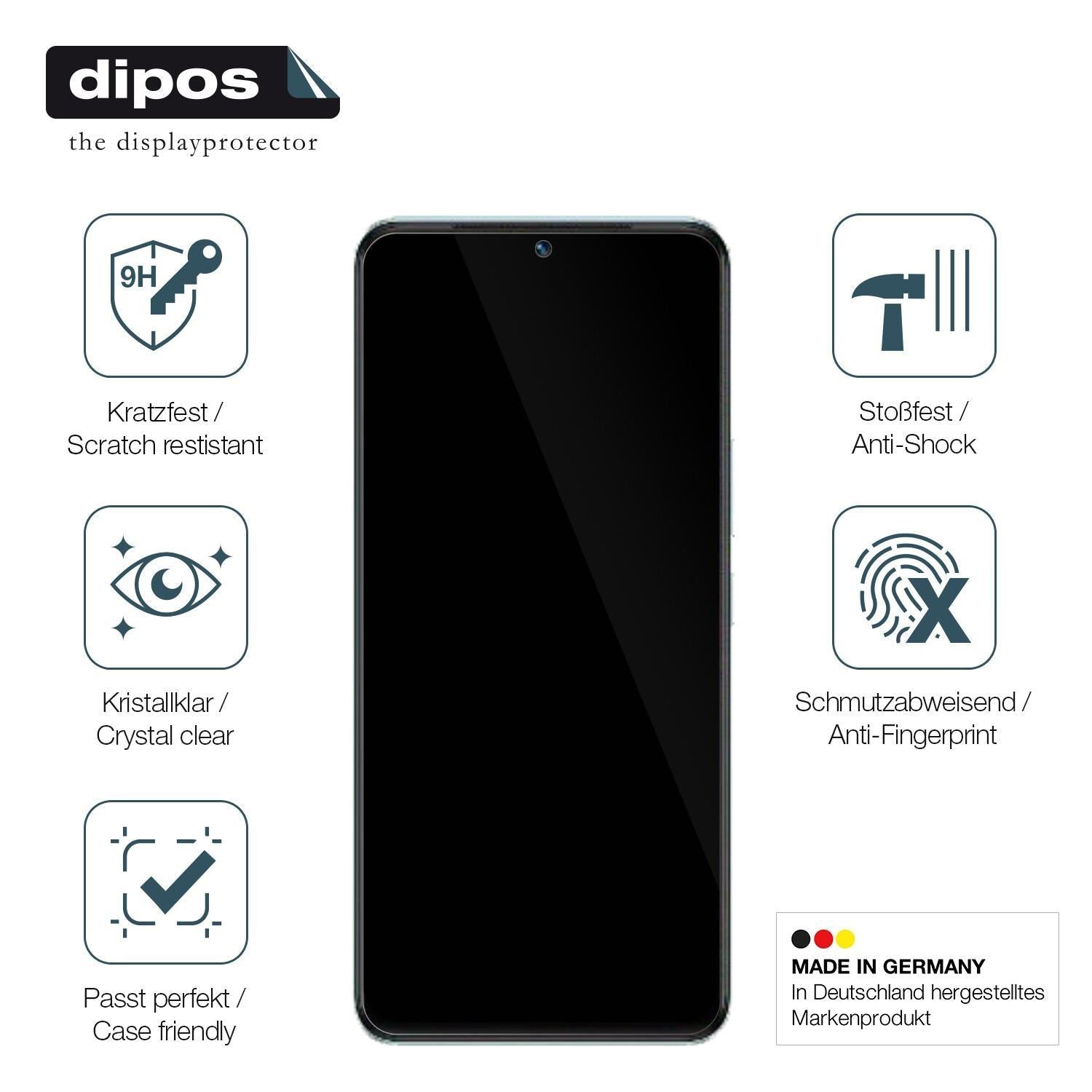 2x 9H Schutzfolie für Vivo T1 Pro 5G Panzerfolie (7)