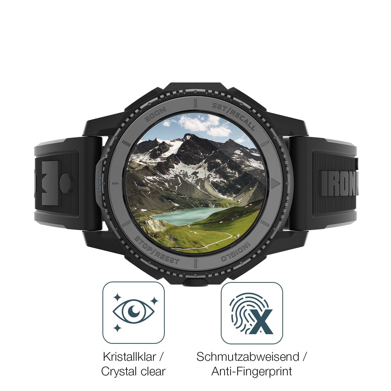 2x 9H Schutzfolie für Timex Ironman Adrenaline TW5 (5)