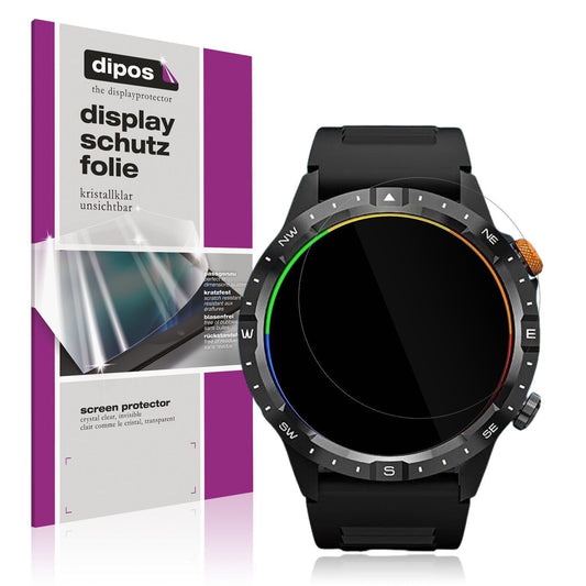 6x Schutzfolie klar für Banlvs Smartwatch 1.39 Zol (1)