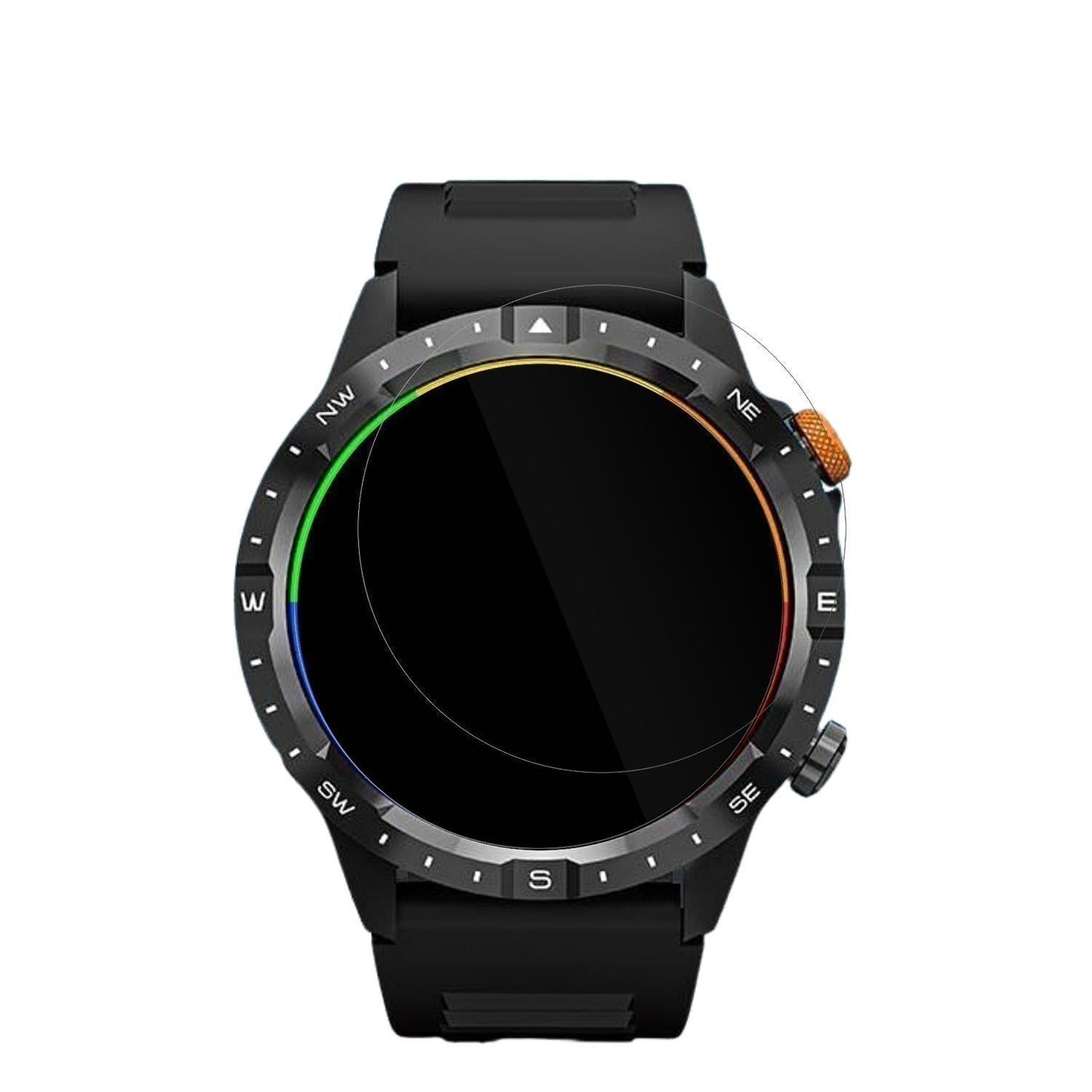 6x Schutzfolie klar für Banlvs Smartwatch 1.39 Zol (2)