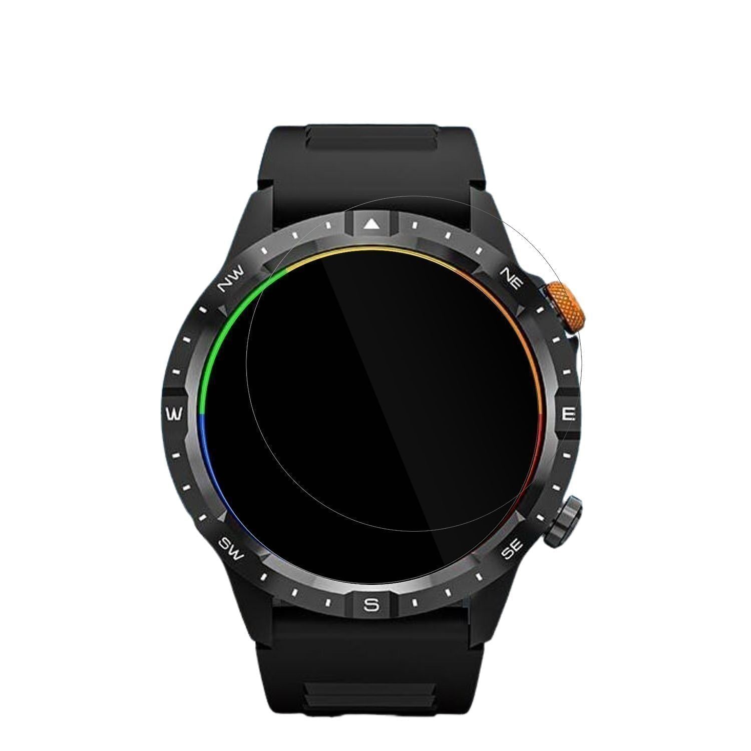 6x Schutzfolie klar für Banlvs Smartwatch 1.39 Zol (2)
