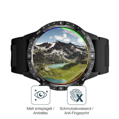2x 9H Schutzfolie matt für Banlvs Smartwatch 1.39  (5)