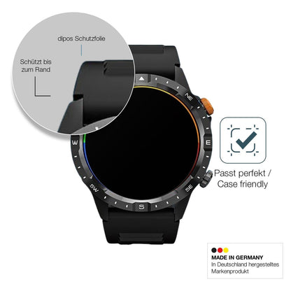 2x 9H Schutzfolie matt für Banlvs Smartwatch 1.39  (6)