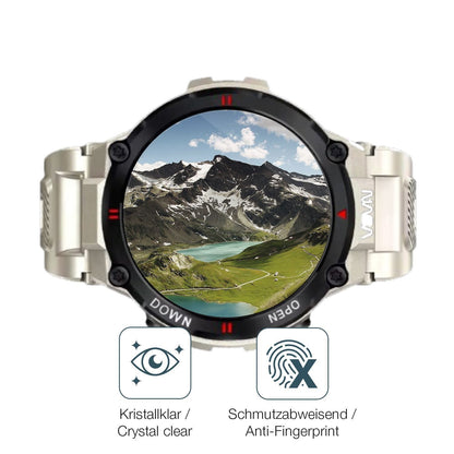 2x 9H Schutzfolie für Nasa BNA30119-003 (45.5 mm)  (5)