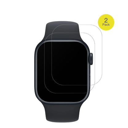 2x Full Cover Schutzfolie matt für Apple Watch Ser (2)