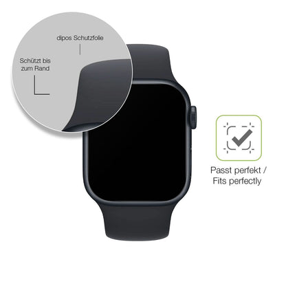 2x Full Cover Schutzfolie matt für Apple Watch Ser (6)