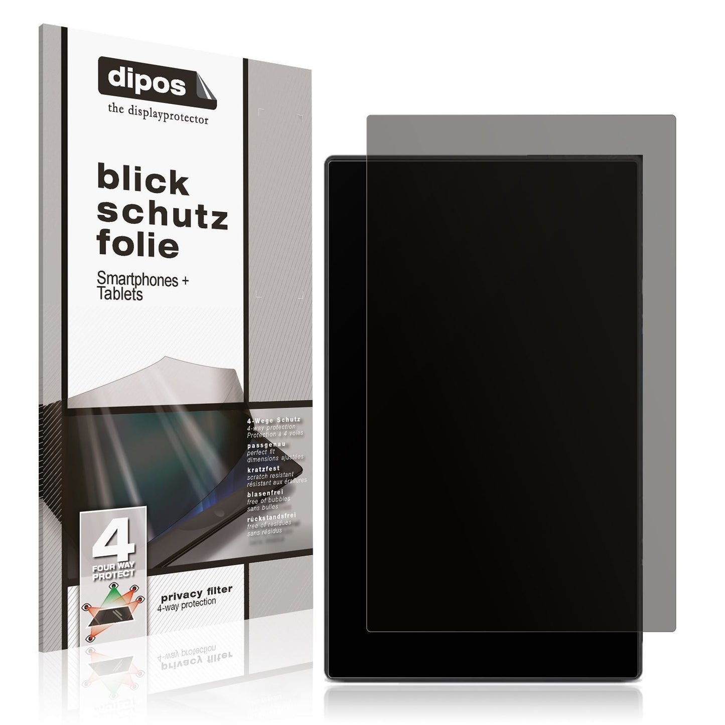Blickschutzfolie für SONOFF NSPanel Pro 120 matt S (1)