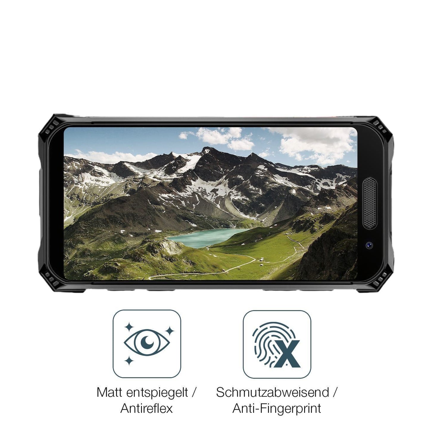 2x 9H Schutzfolie matt für Soyes S10 Max Panzerfol (5)