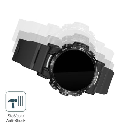 2x 9H Schutzfolie für Casio PRW-35Y-1B Panzerfolie (4)