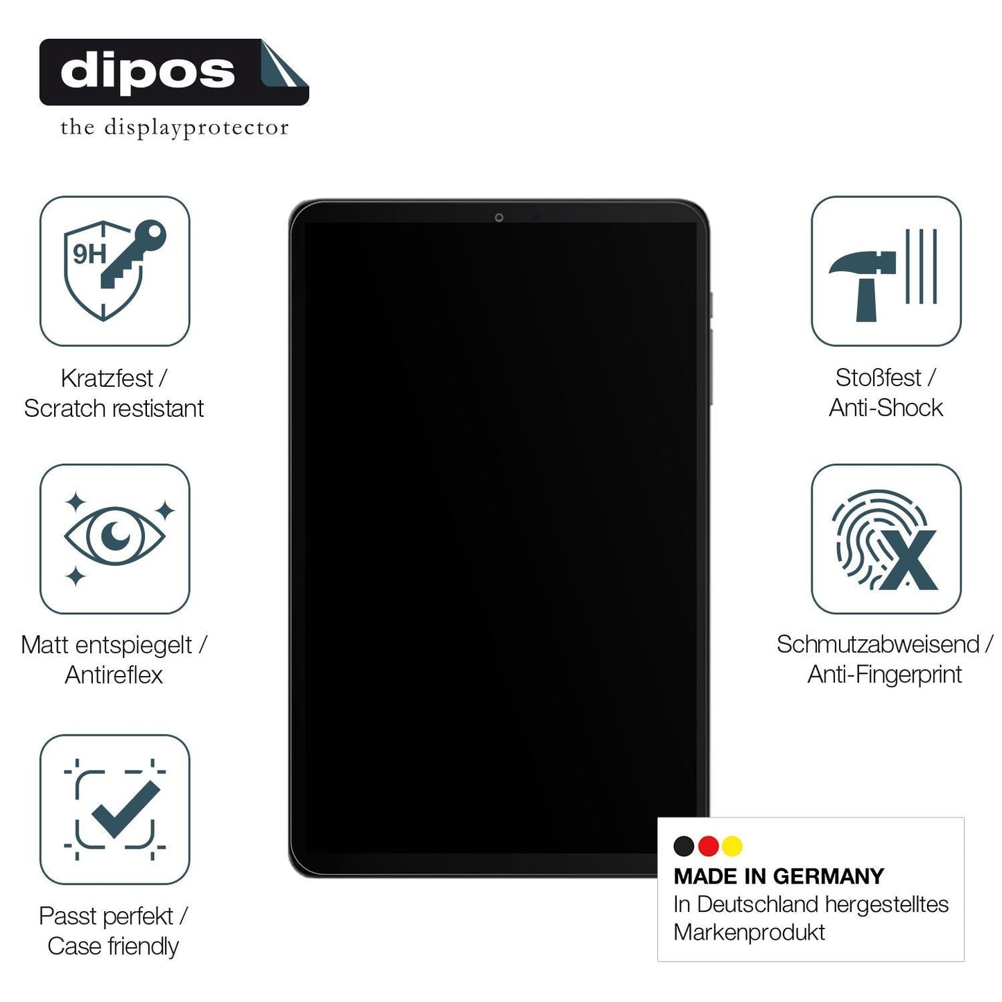 2x 9H Schutzfolie matt für Alldocube iPlay 60 OLED (7)