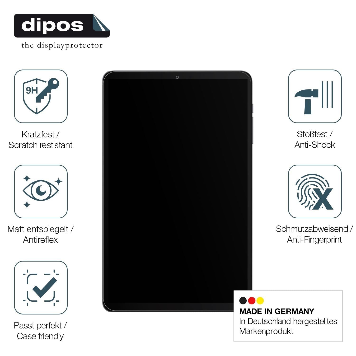 2x 9H Schutzfolie matt für Alldocube iPlay 60 OLED (7)