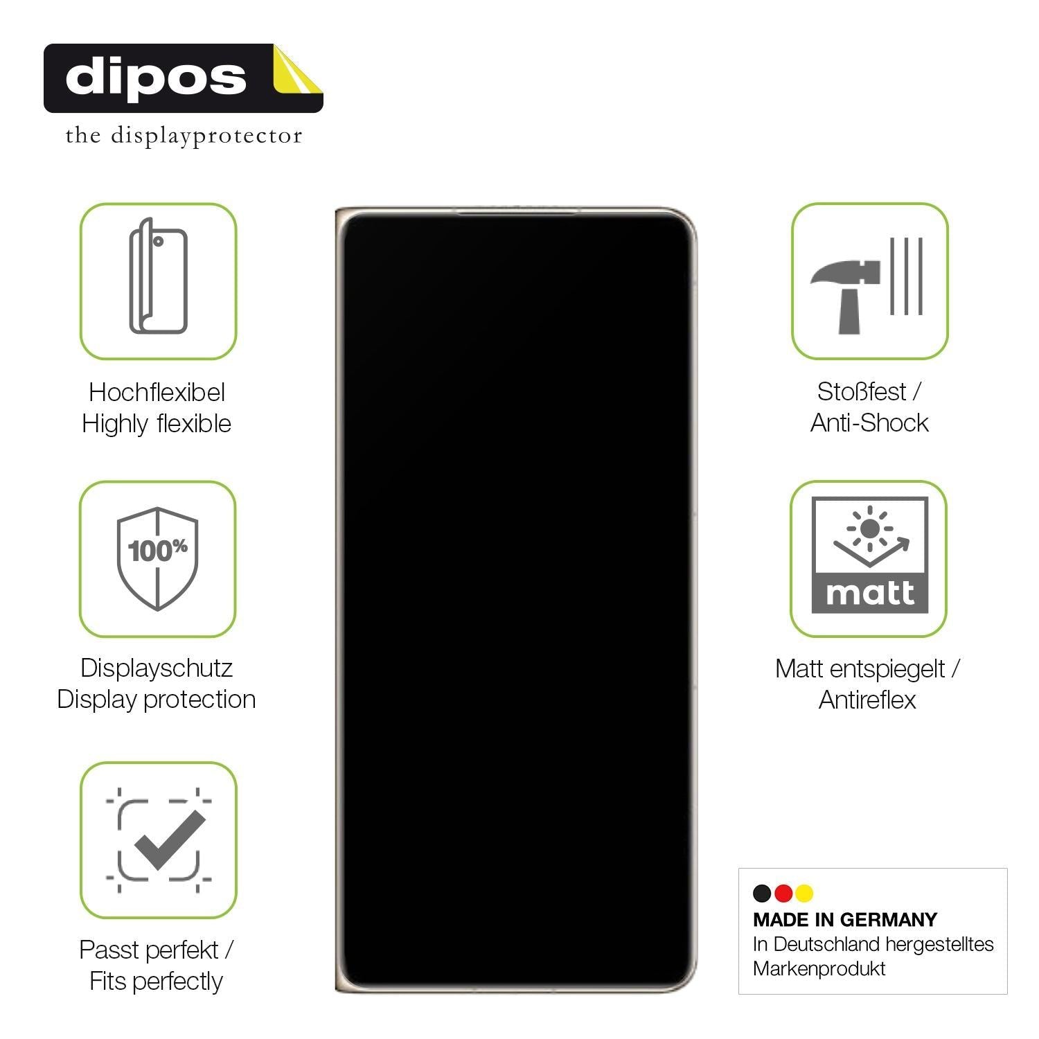 2x Full Cover Schutzfolie matt für Huawei Mate X6  (7)