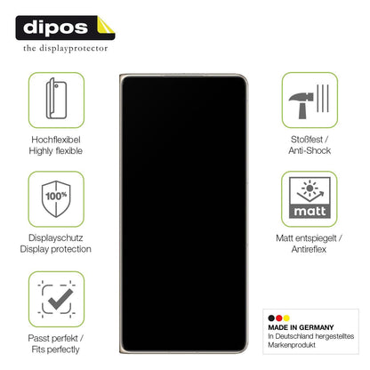 2x Full Cover Schutzfolie matt für Huawei Mate X6  (7)