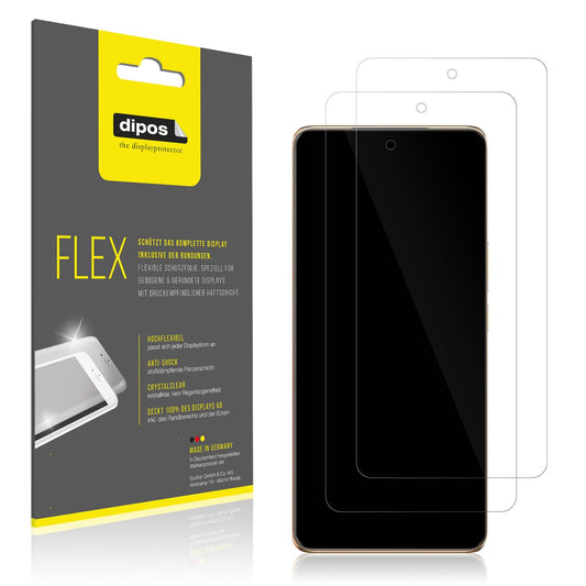 2x 3D Full Cover Schutzfolie für Vivo T3 Pro (1)
