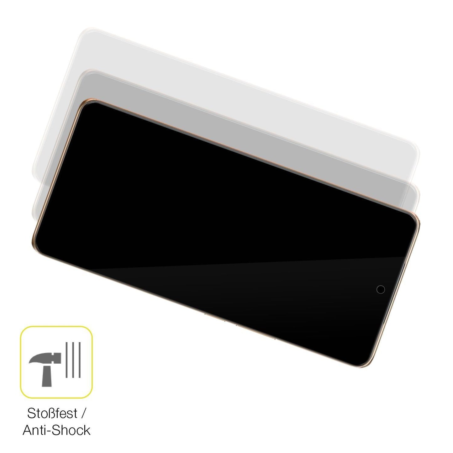 2x 3D Full Cover Schutzfolie für Vivo T3 Pro (4)