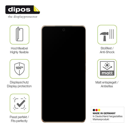 2x Full Cover Schutzfolie matt für Vivo T3 Pro (7)