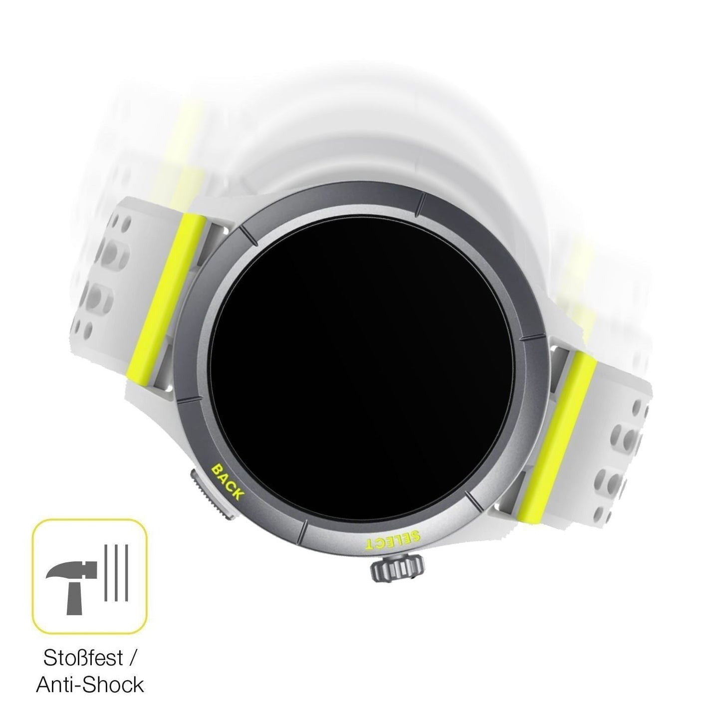2x Full Cover Schutzfolie matt für Amazfit Cheetah (4)